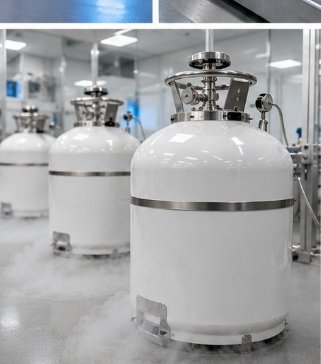 Dewars e Recipientes Criogênicos